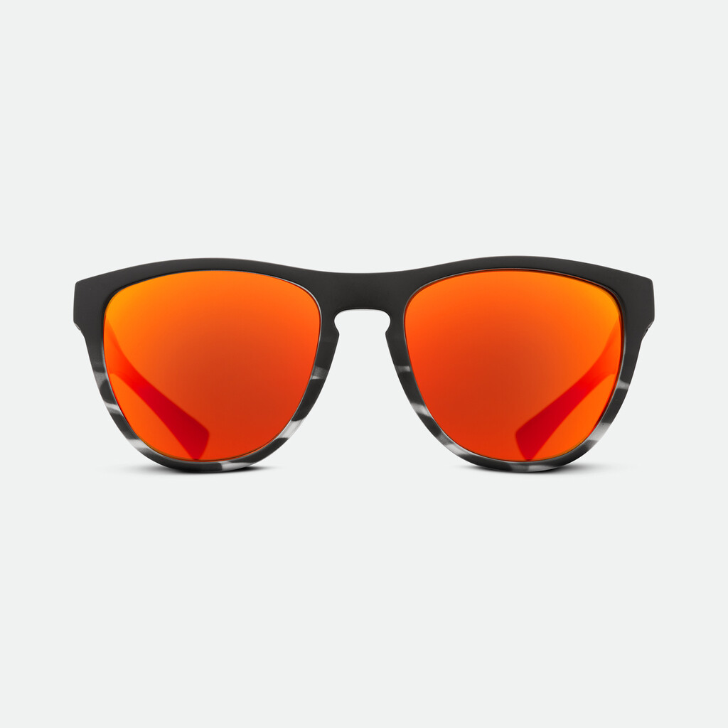 Giro Eyewear - Mills Sunglasses - matte black/tortoise fade;vivid ember S2 - one size