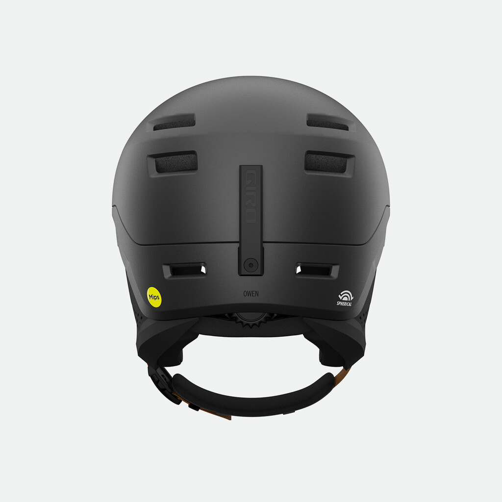 Giro Snow - Owen Spherical MIPS Helmet - metallic coal/tan
