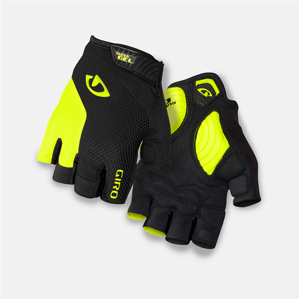 Giro Cycling - Strade Dure S Gel Glove - black/highlight yellow
