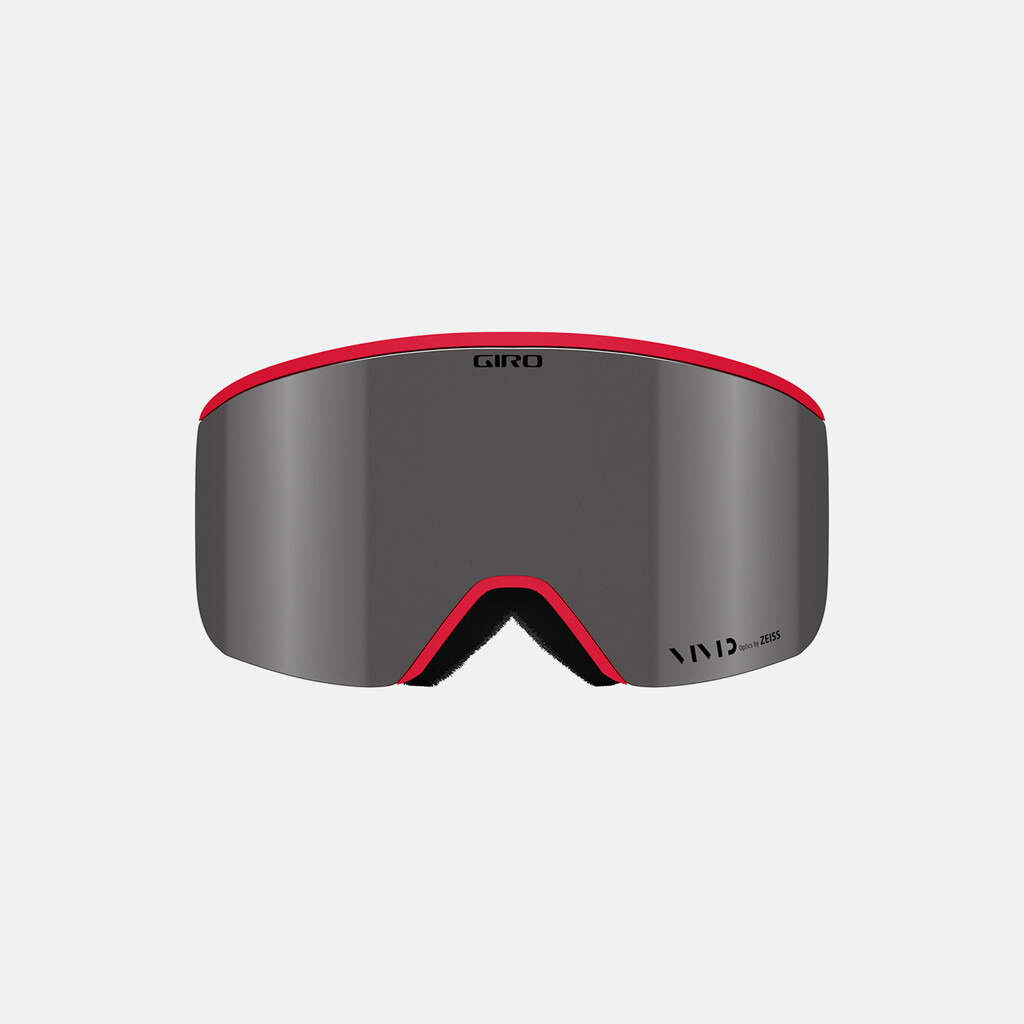 Giro Eyewear - Axis Vivid Goggle - red/black thirds;vivid smoke S2;+S1 - one size
