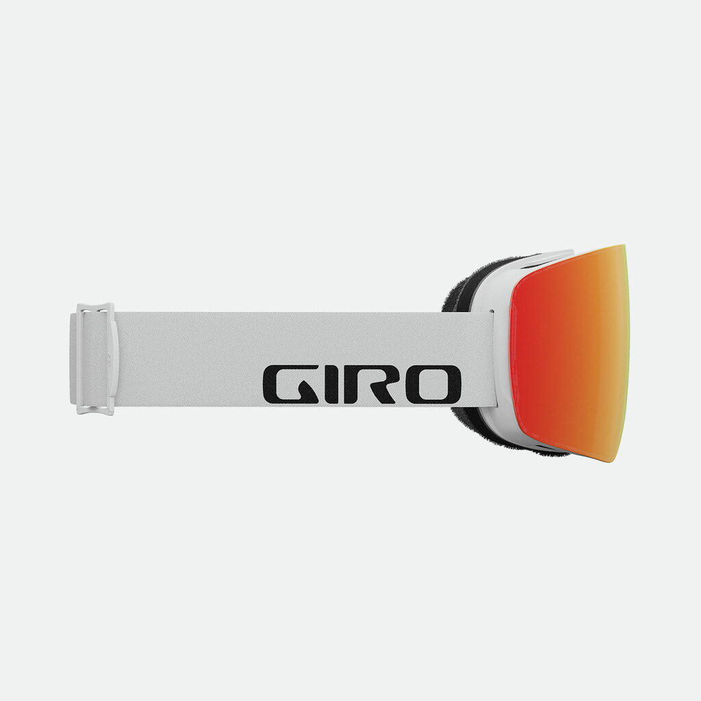 Giro Eyewear - Contour Vivid Goggle - white wordmark;vivid ember S2;+S1 - one size