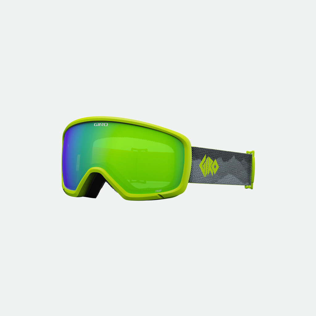 Giro Eyewear - Stomp Flash Goggle - ano lime linticular;loden green S2 - one size