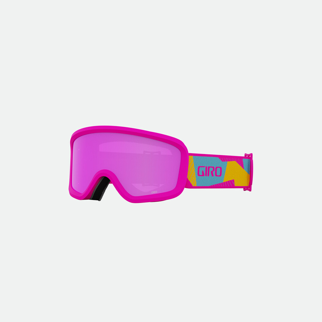 Giro Eyewear - Chico 2.0 Flash Goggle - pink geo camo;amber pink S2 - one size