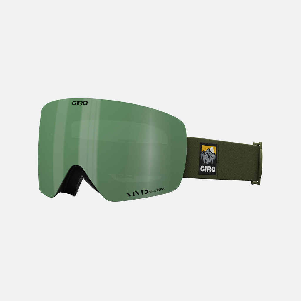 Giro Eyewear - Contour Vivid Goggle - trail green vista;vivid envy S3;+S1 - one size