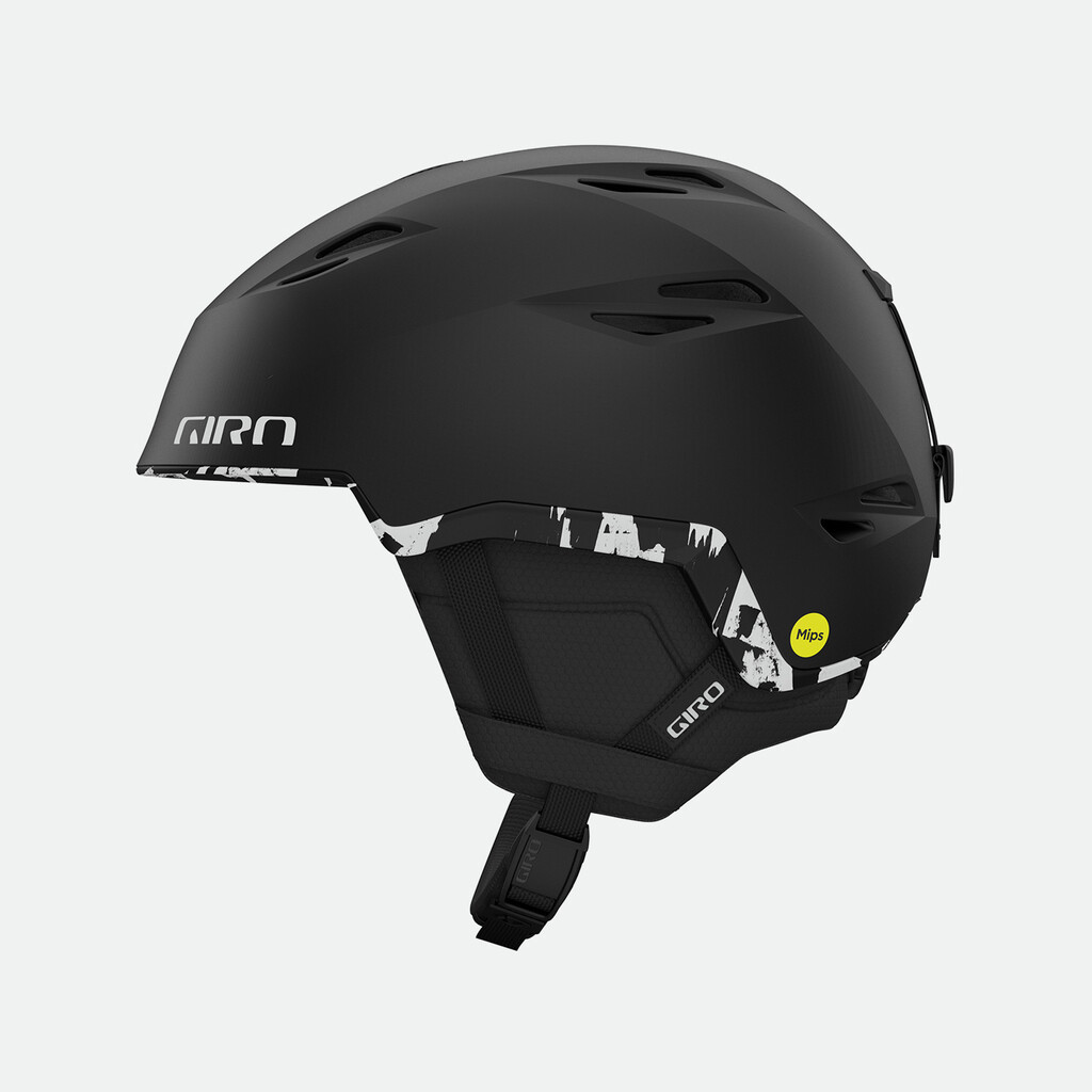 Giro Snow - Grid Spherical MIPS Helmet - matte black stained