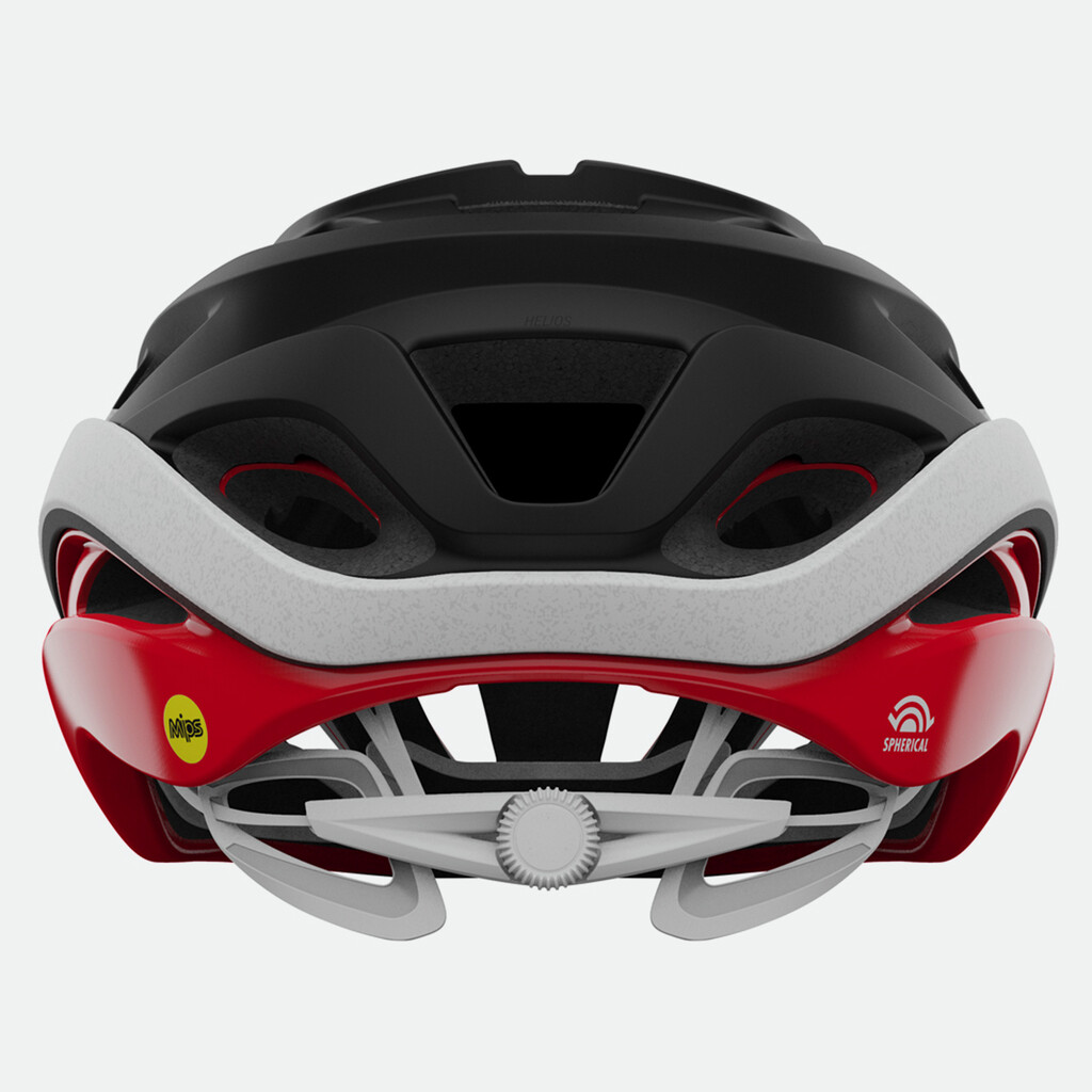 Giro Cycling - Helios Spherical MIPS Helmet - matte black/red