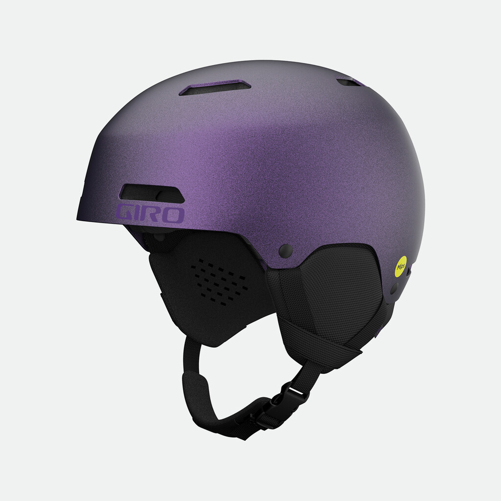 Giro Snow - Ledge FS MIPS Helmet - matte black/purple pearl