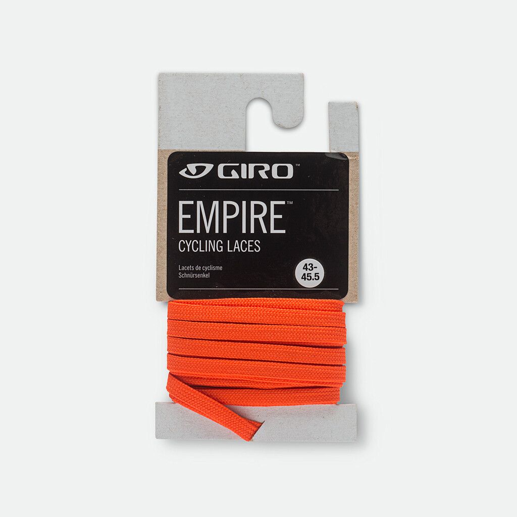 Giro Cycling - Empire Laces - glowing red