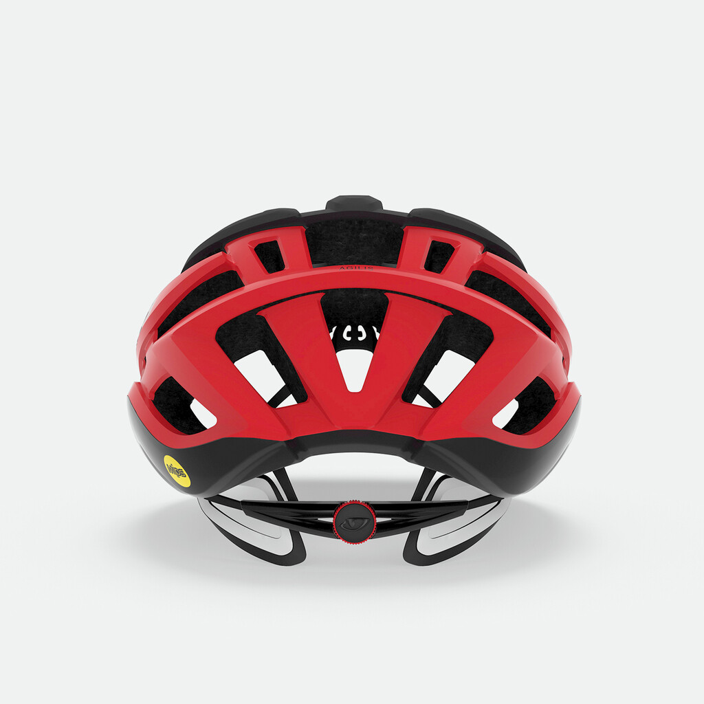 Giro Cycling - Agilis MIPS Helmet - matte black/bright red