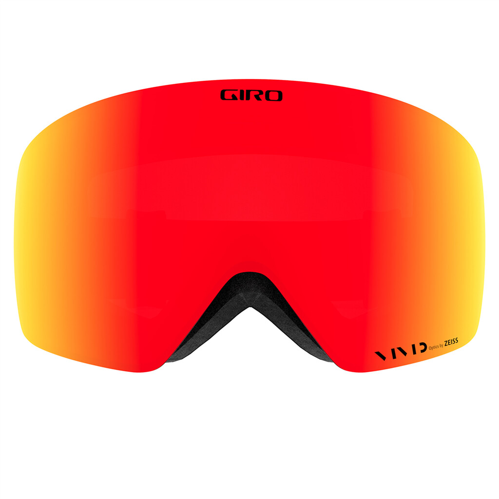 Giro Eyewear - Contour Vivid Goggle - black wordmark - vivid ember S2/vivid infra S1