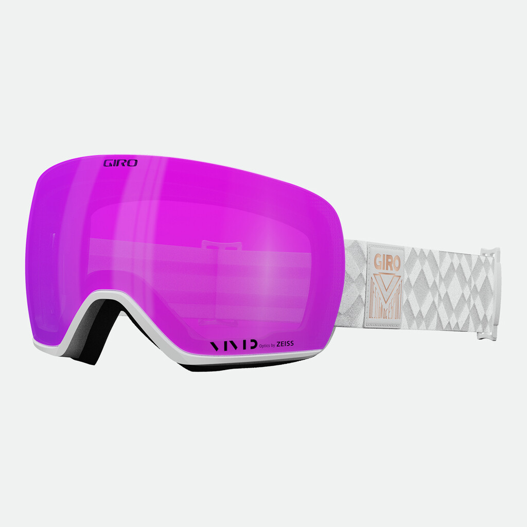 Giro Eyewear - Lusi Vivid Goggle - white limitless - vivid pink S2/vivid infra S1