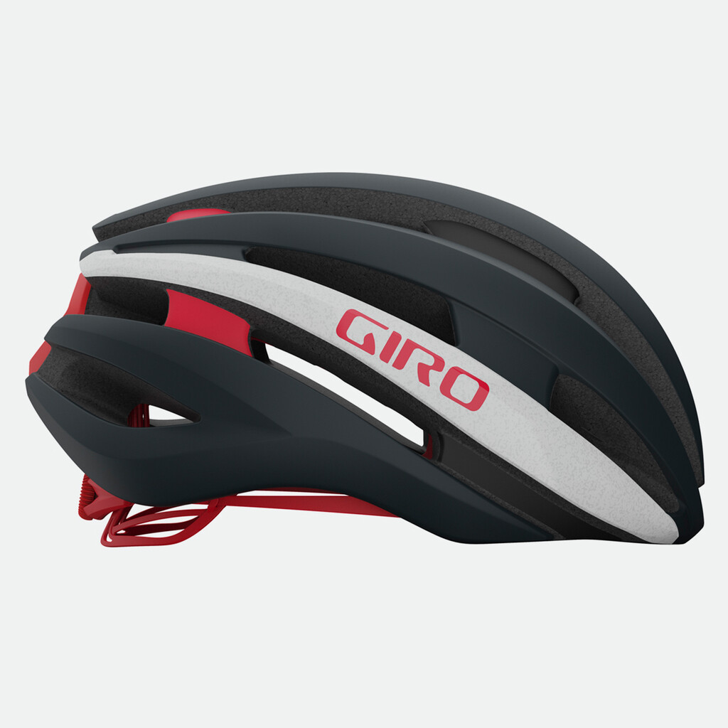 Giro Cycling - Synthe II MIPS Helmet - matte portaro grey/white/red
