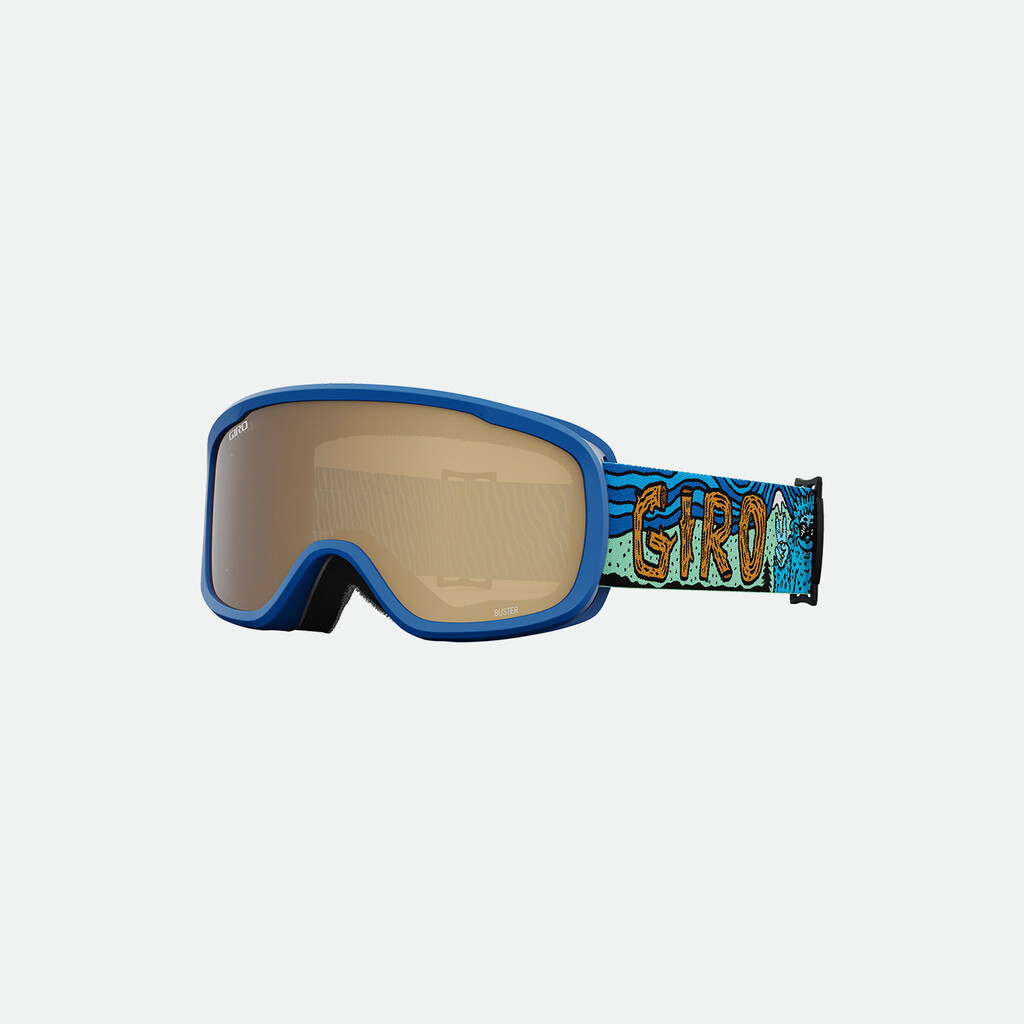 Giro Eyewear - Buster Basic Goggle - blue shreddy yeti;amber rose S2 - one size