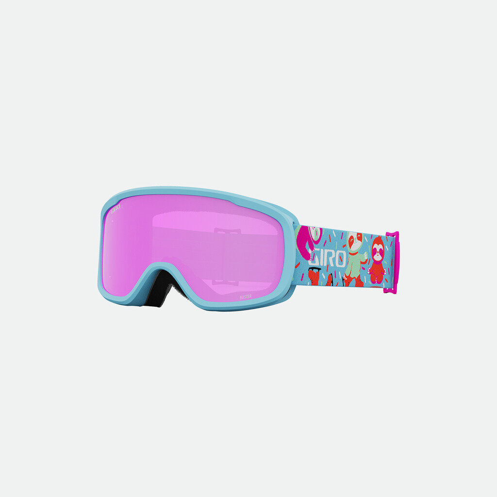 Giro Eyewear - Buster Flash Goggle - light harbor blue phil;amber pink S2 - one size