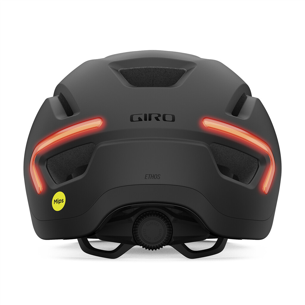 Giro Cycling - Ethos LED Shield MIPS Helmet - matte black