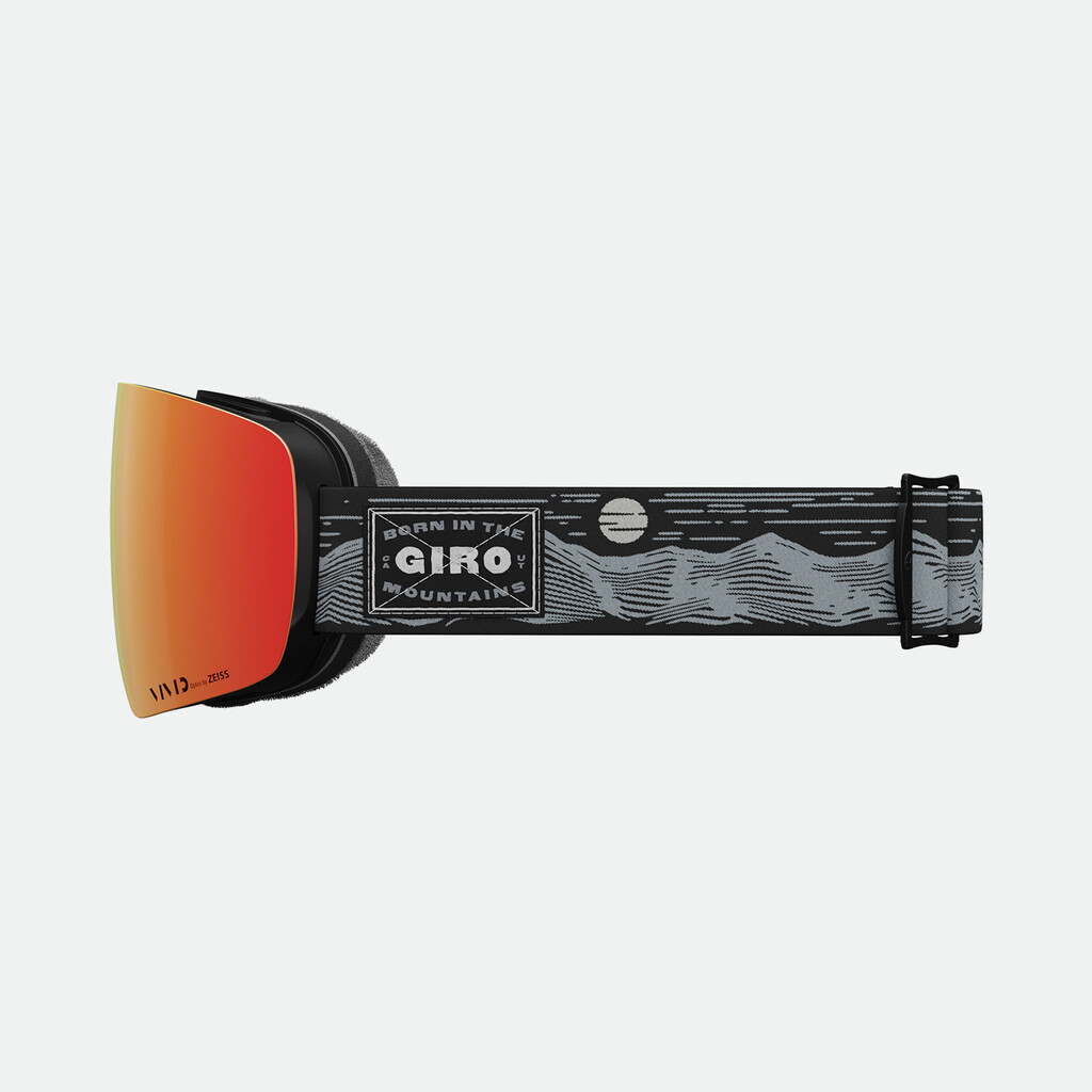 Giro Eyewear - Contour Vivid Goggle - black/white landscape;vivid ember S2;+S1 - one size