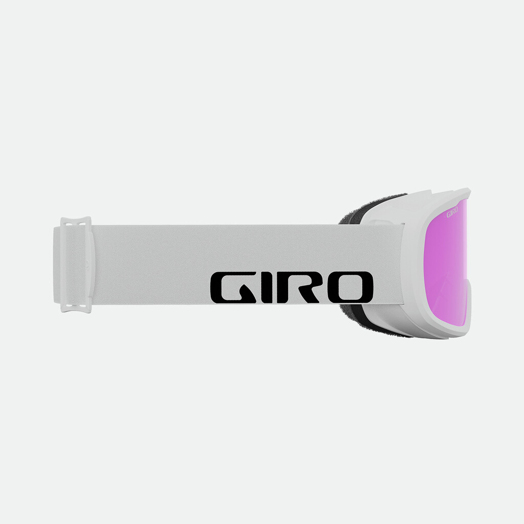Giro Eyewear - Cruz Flash Goggle - white wordmark;amber pink S2 - one size