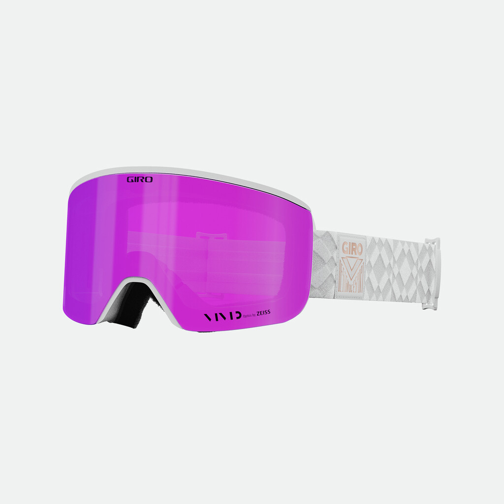 Giro Eyewear - Ella Vivid Goggle - white limitless;vivid pink S2;+S1 - one size