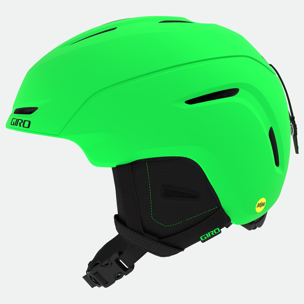 Giro Snow - Neo Jr. MIPS Helmet - matte bright green II