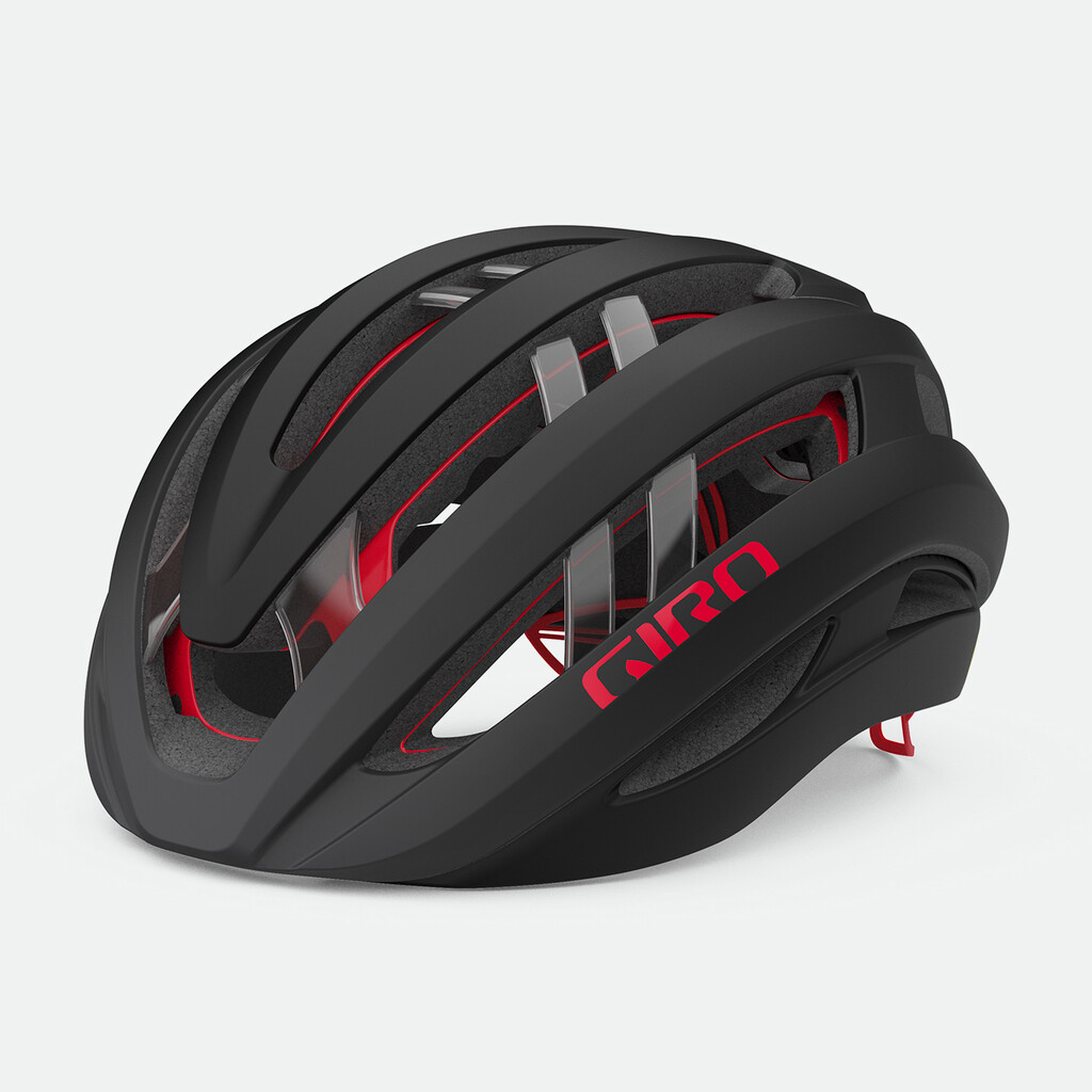 Giro Cycling - Aries Spherical MIPS Helmet - matte carbon/red