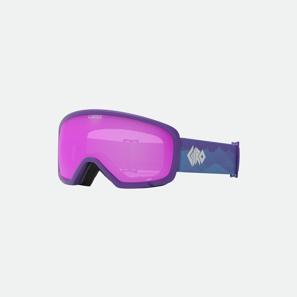 Giro Eyewear - Stomp Flash Goggle - purple linticular;amber pink S2 - one size