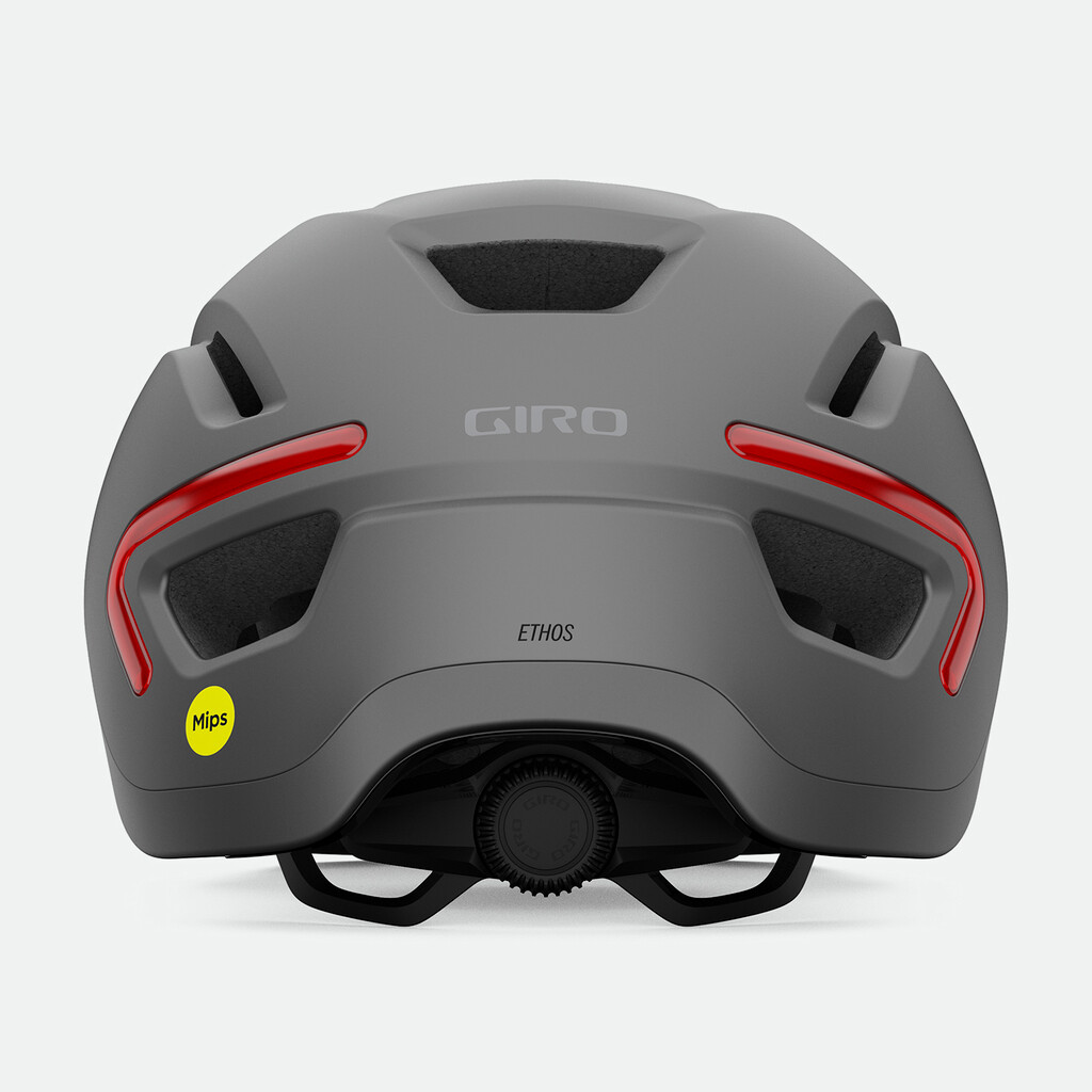 Giro Cycling - Ethos LED Shield MIPS Helmet - matte graphite