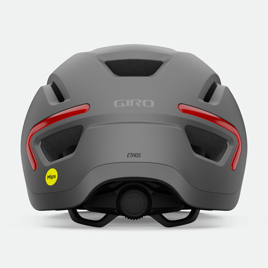 Giro Cycling - Ethos LED MIPS Helmet - matte graphite
