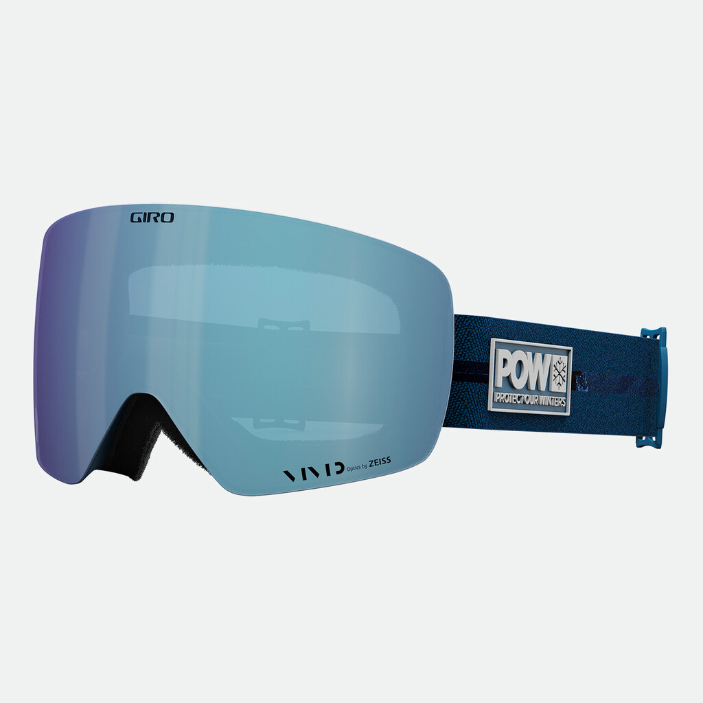 Giro Eyewear - Contour Vivid Goggle - blue POW - vivid royal S2/vivid infra S1