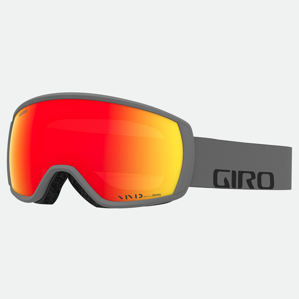 Giro Eyewear - Balance Vivid Goggle - grey wordmark - vivid ember S2