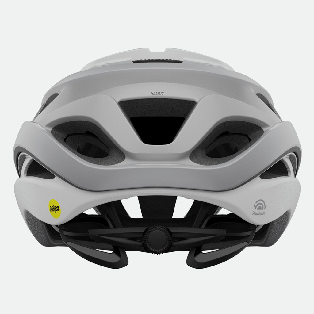 Giro Cycling - Helios Spherical MIPS Helmet - matte white/silver fade