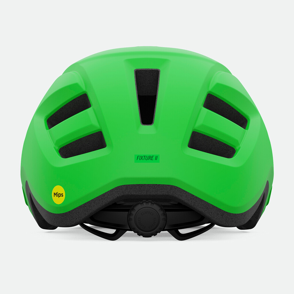 Giro Cycling - Fixture II Youth MIPS Helmet - matte bright green