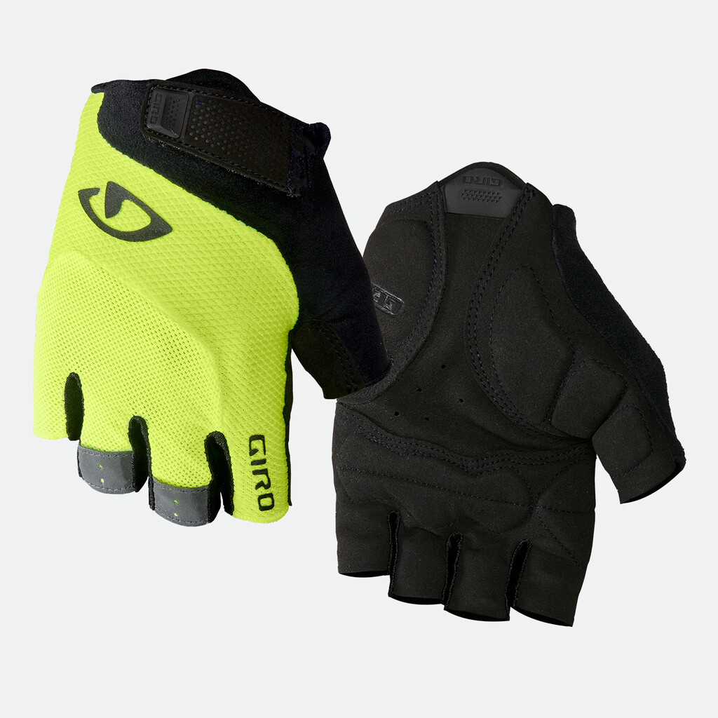 Giro Cycling - Bravo Gel Glove - black/highlight yellow