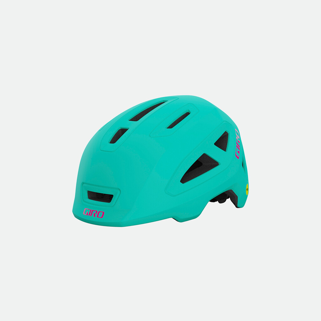 Giro Cycling - Scamp II MIPS Helmet - matte screaming teal/bright pink