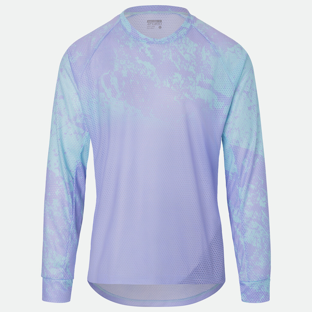 Giro Textil - M Roust LS Jersey - light lilac/light mineral descent