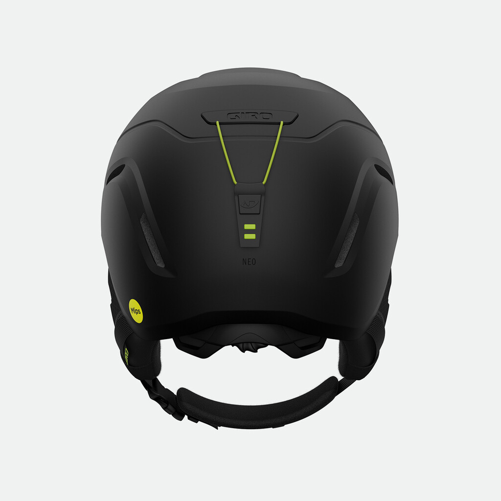 Giro Snow - Neo MIPS Helmet - matte black/ano green