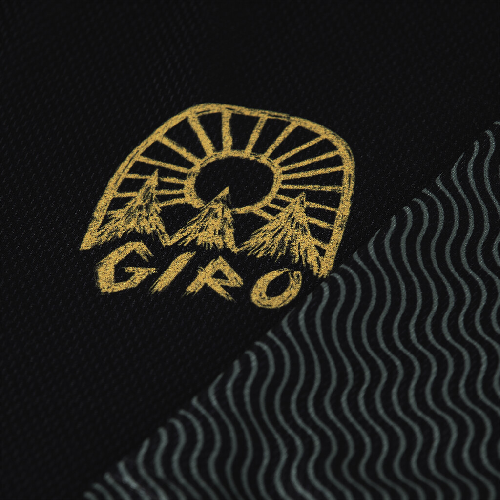 Giro Textil - M Roust Jersey - black wavy
