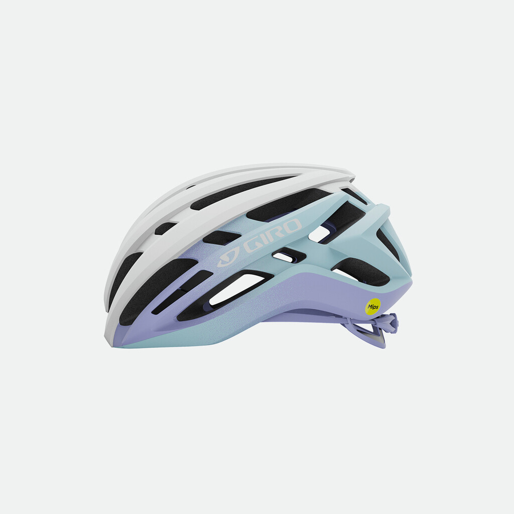 Giro Cycling - Agilis MIPS Helmet - matte white/light lilac fade