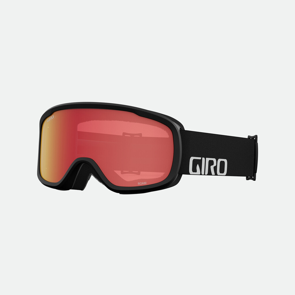 Giro Eyewear - Roam Flash Goggle - black wordmark;amber scarlet S2;+S0 - one size