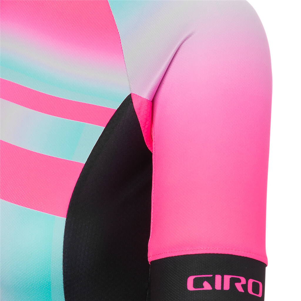 Giro Textil - W Chrono Sport Sublimation - screaming teal/pink degree