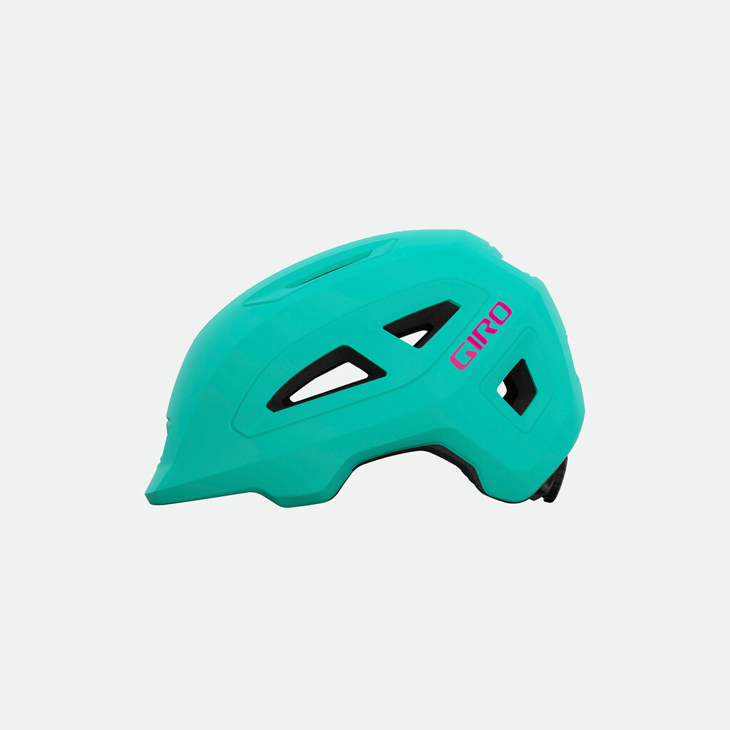 Giro Cycling - Scamp II Helmet - matte screaming teal/bright pink