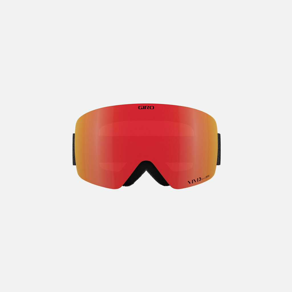 Giro Eyewear - Contour RS Vivid Goggle - black mono;vivid ember S2;+S1 - one size