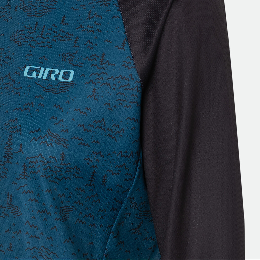 Giro Textil - W Roust 3/4 Jersey - harbor blue scree