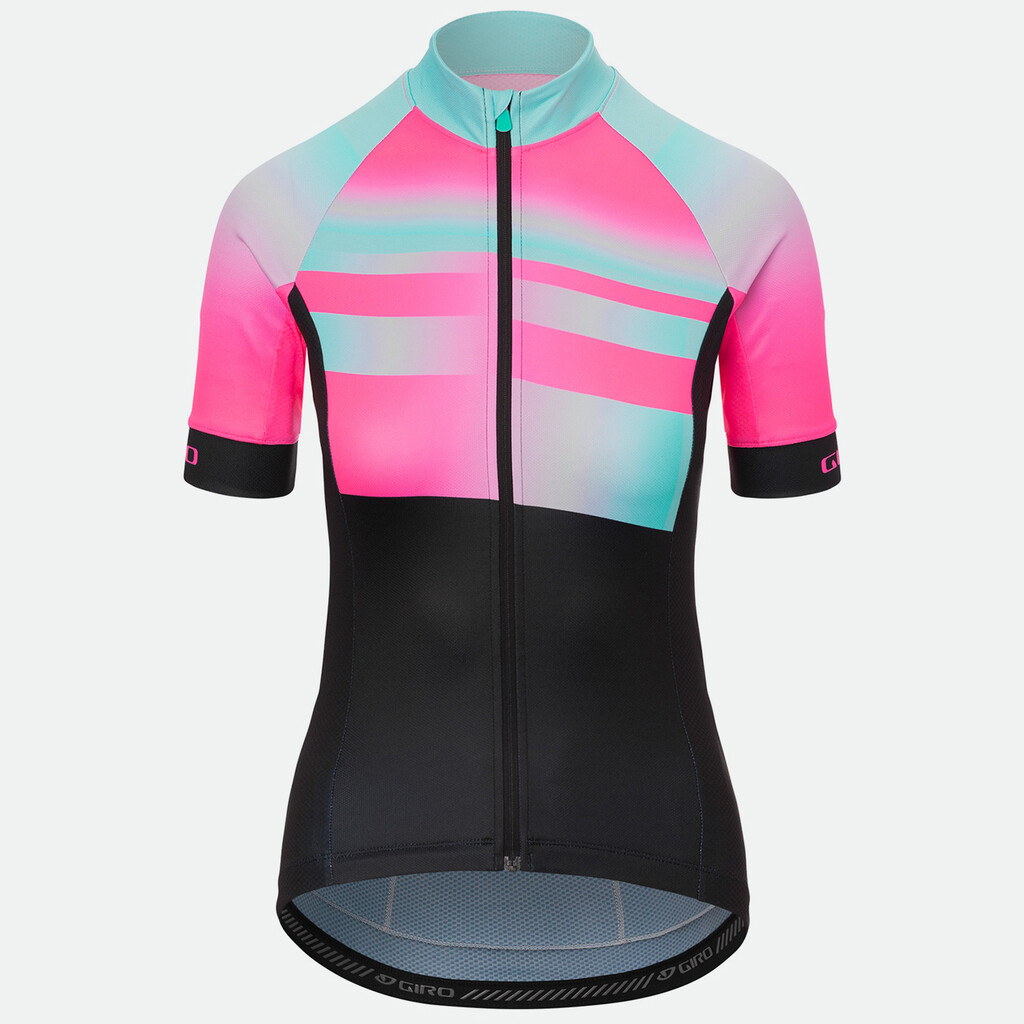 Giro Textil - W Chrono Sport Jersey - screaming teal/pink degree