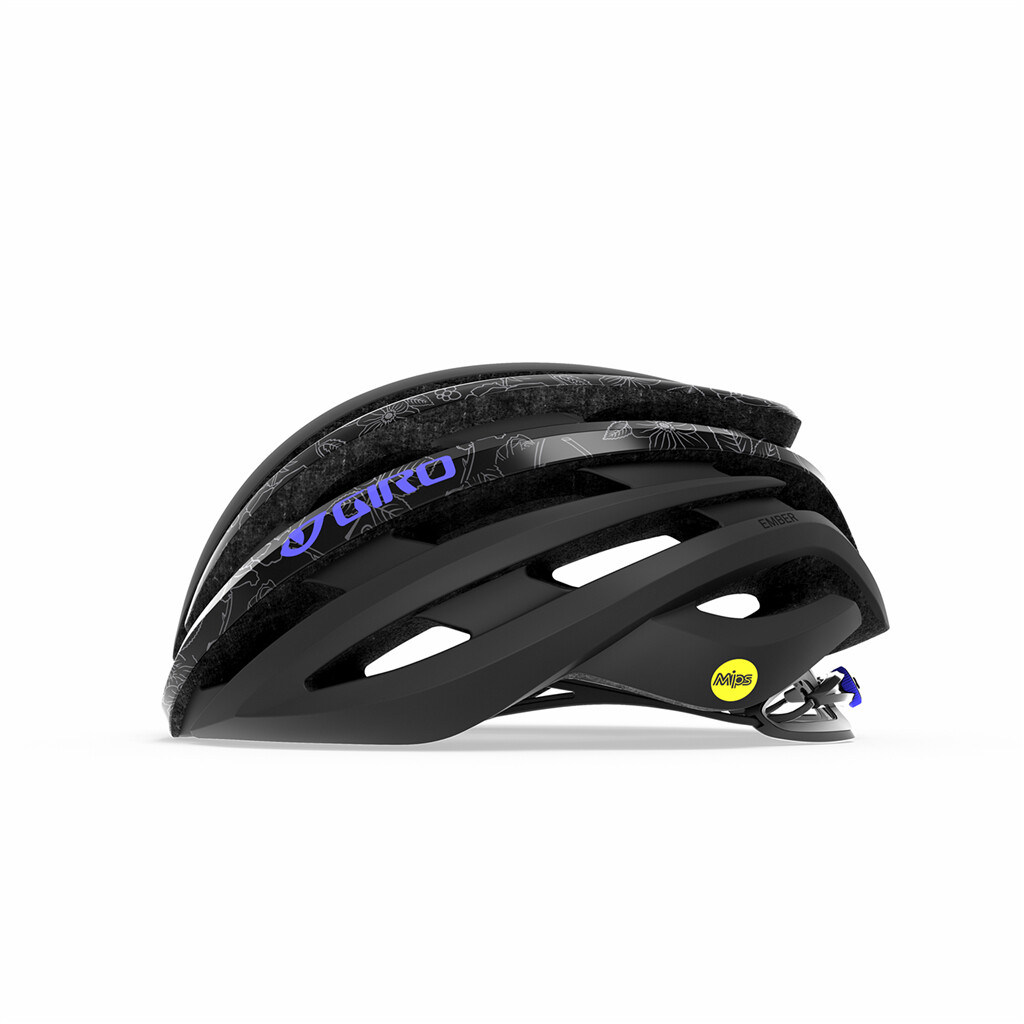 Giro Cycling - Ember W MIPS Helmet - matte black floral