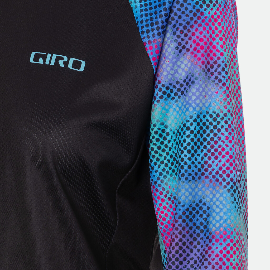 Giro Textil - W Roust 3/4 Jersey - black chromadot
