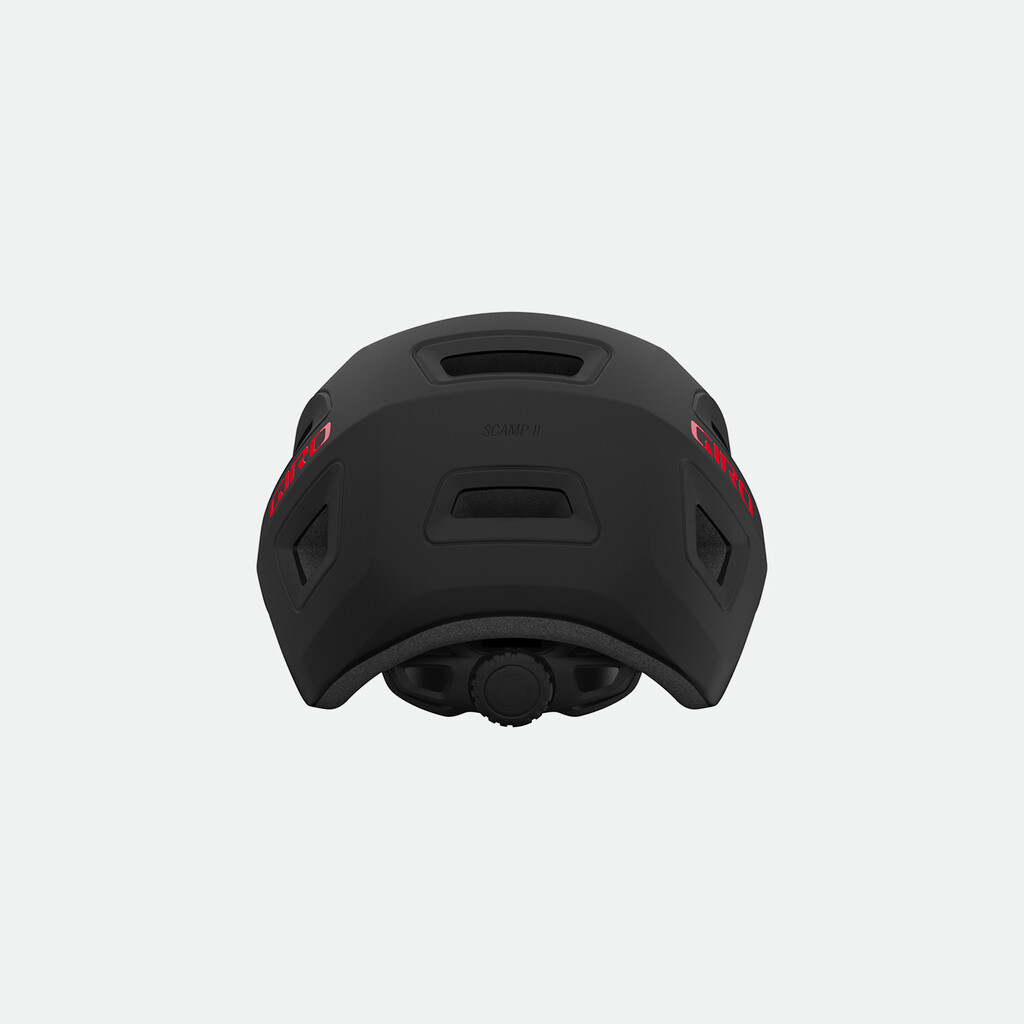 Giro Cycling - Scamp II Helmet - matte black/red