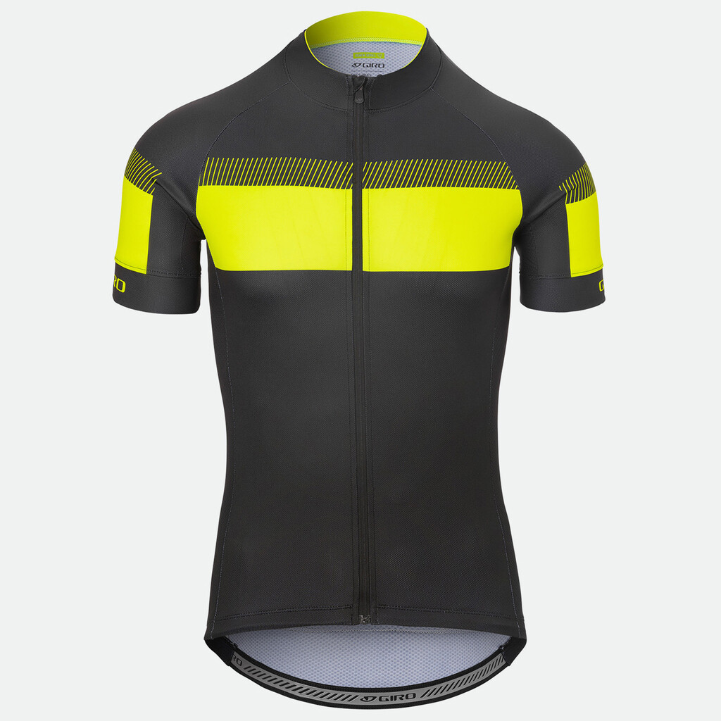 Giro Textil - M Chrono Sport Sublim Jersey - black/highlight yellow sprint