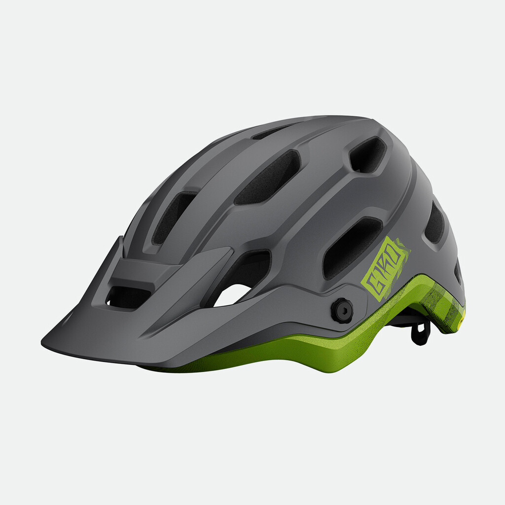 Giro Cycling - Source MIPS Helmet - matte metallic black/ano lime