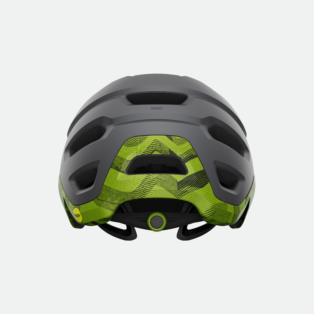 Giro Cycling - Source MIPS Helmet - matte metallic black/ano lime