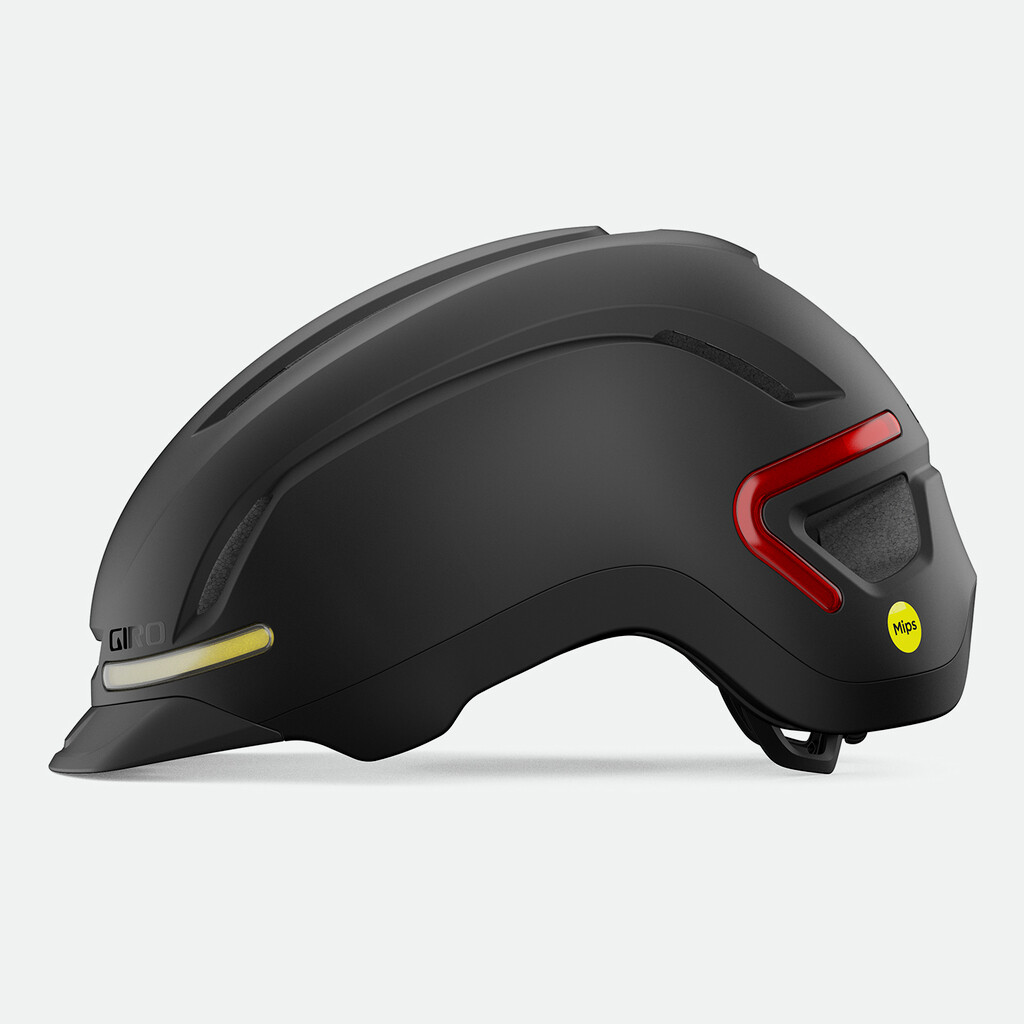 Giro Cycling - Ethos LED MIPS Helmet - matte black